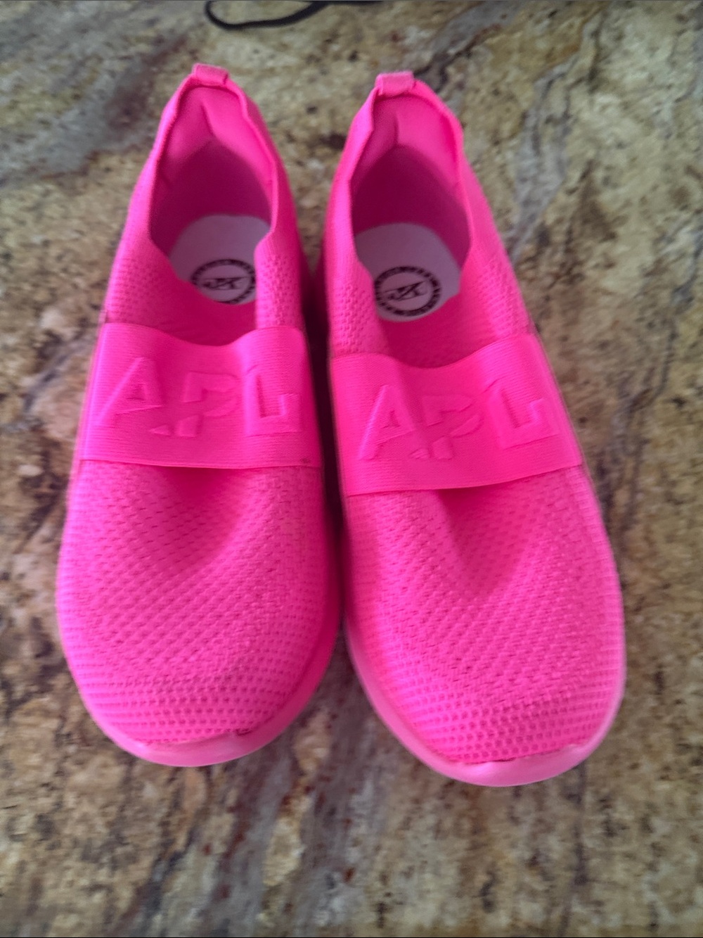 APL Women's TechLoom Slip-On Sneaker - Hot Pink